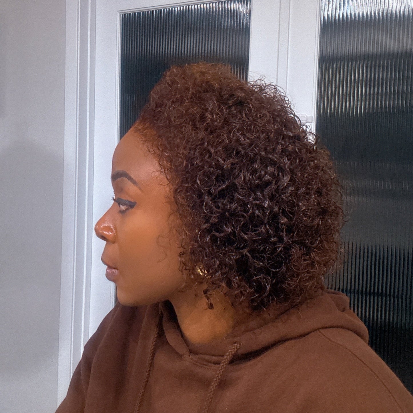 Alison Unit (Brown 13x4 Frontal Pixie Cut Wig) - KADHAIR