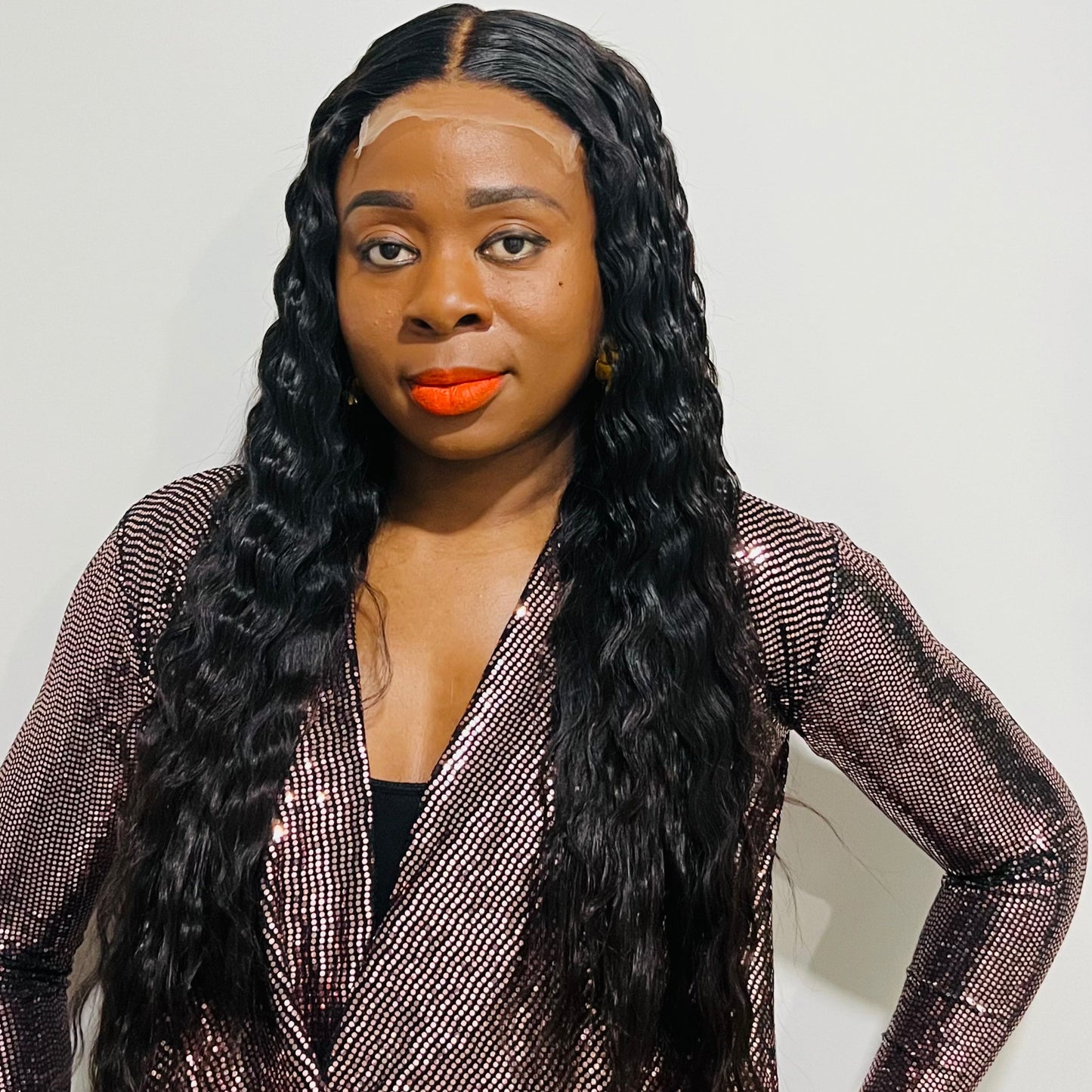 Susan Unit (5x5 Closure Crimp Curl Wig) - KADHAIR