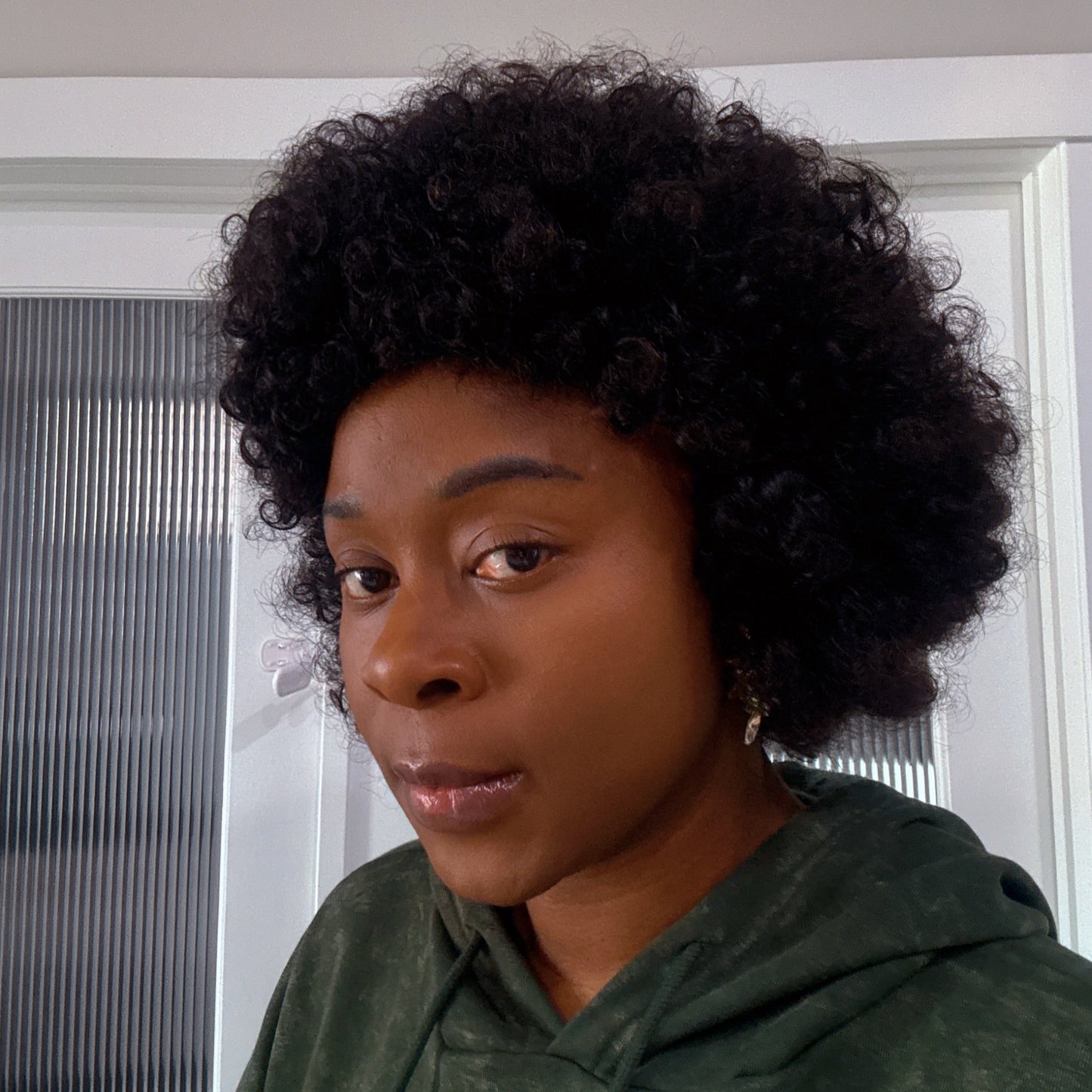 10 Inches Afro Wig| 100% Human Hair Wig - KADHAIR