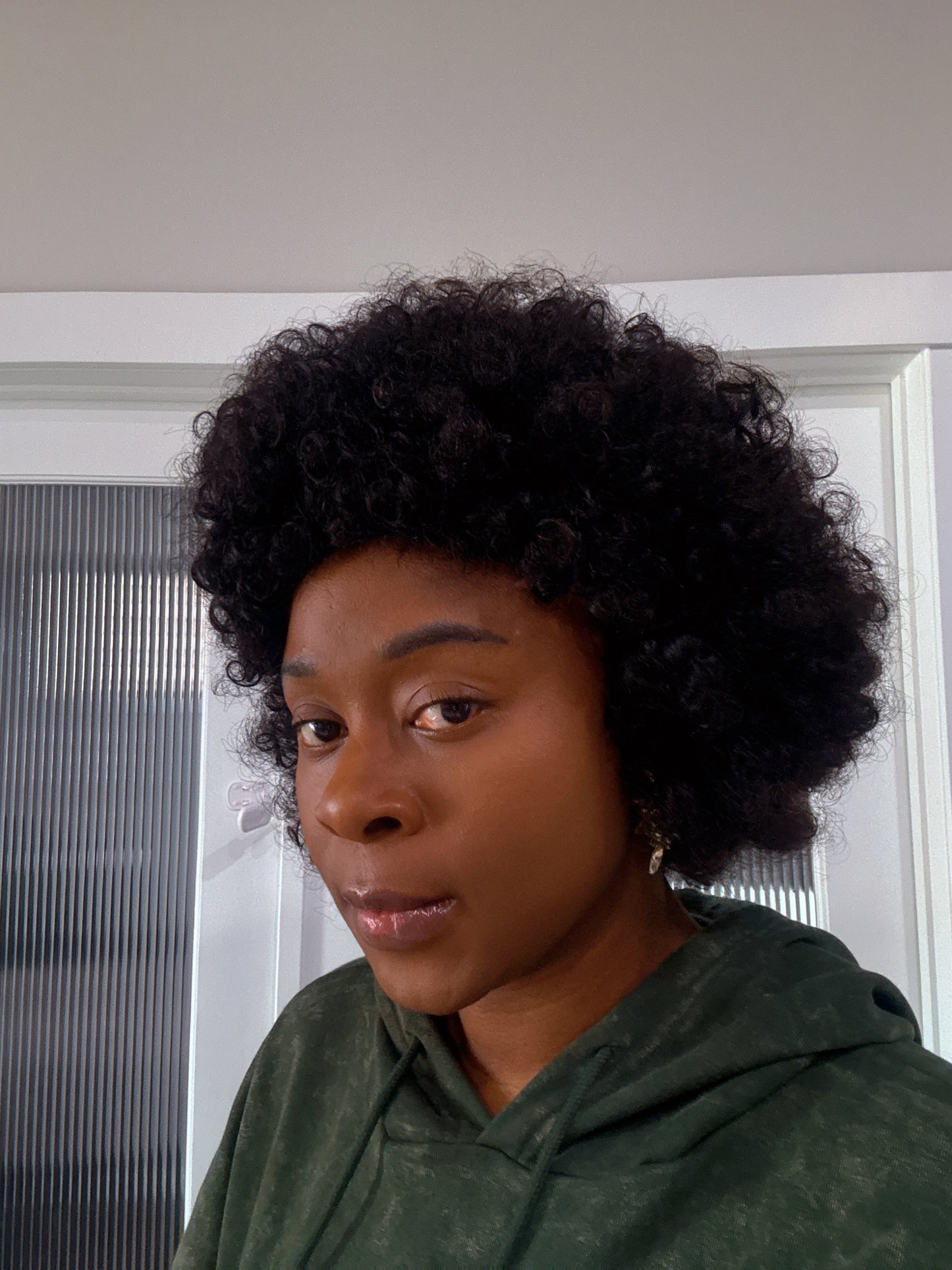 10 Inches Afro Wig| 100% Human Hair Wig