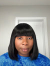 Whitney Unit (Black Bang Bob Wig)