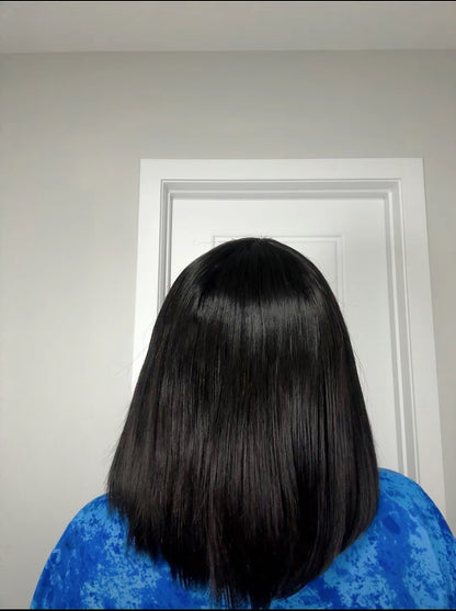 Whitney Unit (Black Bang Bob Wig) - KADHAIR