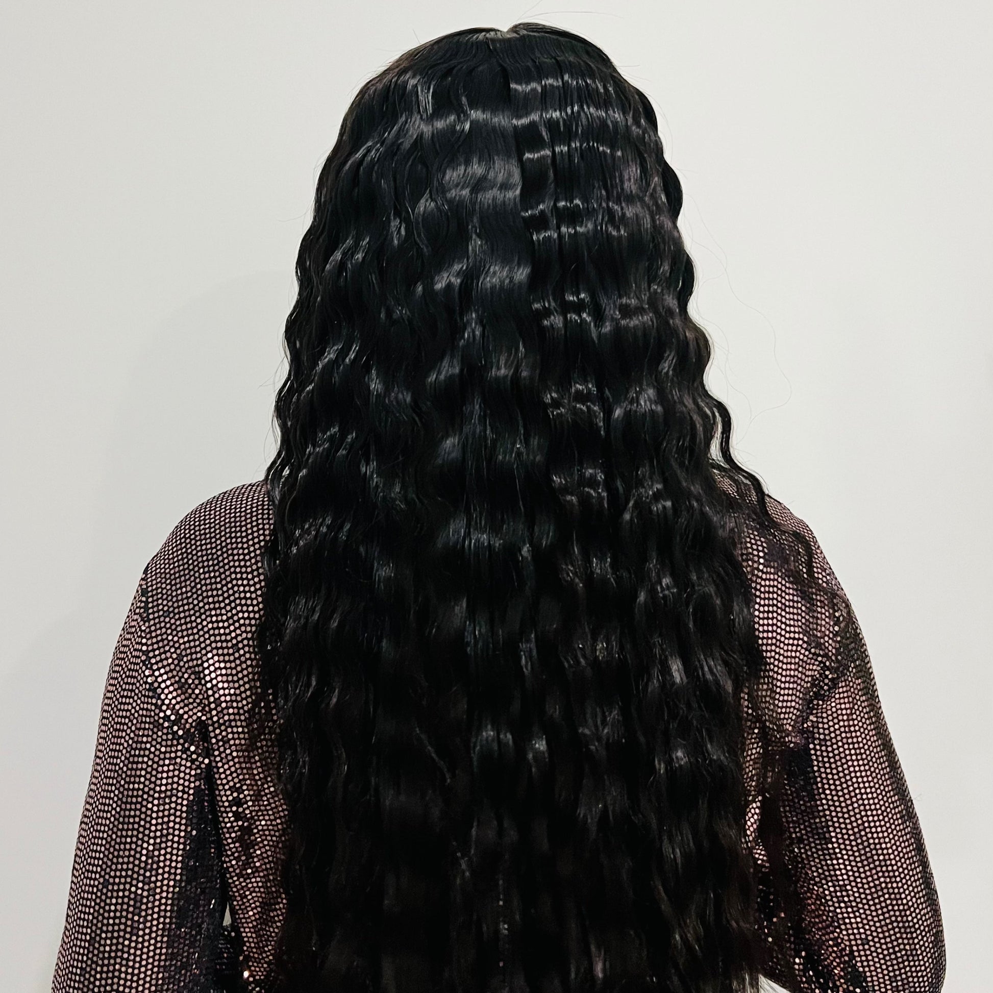 Susan Unit (5x5 Closure Crimp Curl Wig) - KADHAIR