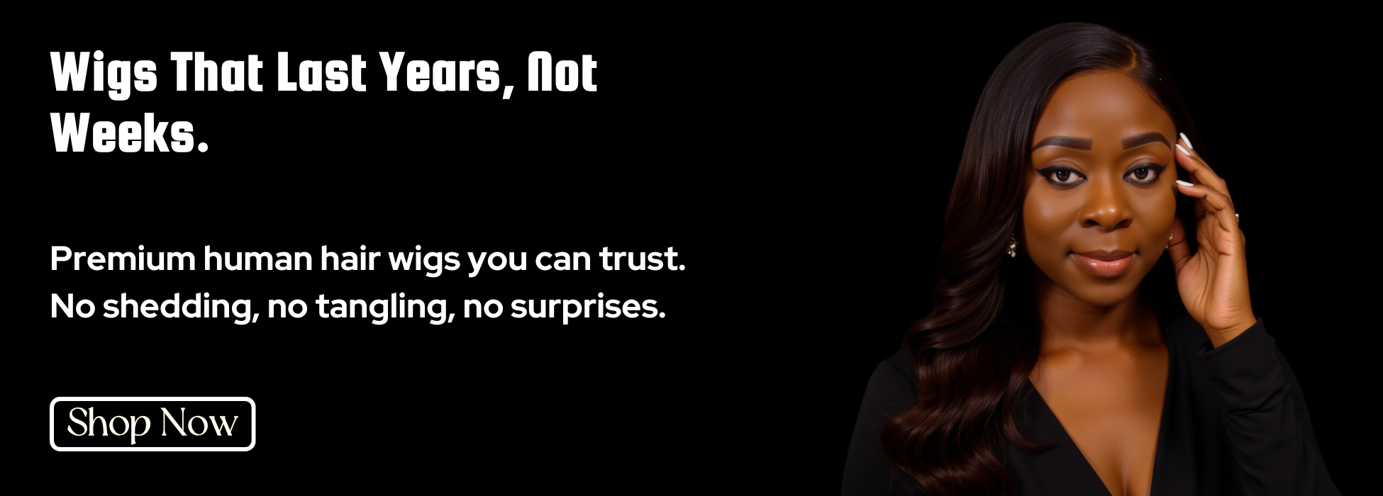 long lasting human hair wigs