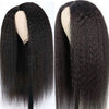 13x4 Transparent Lace Frontal Kinky Wig